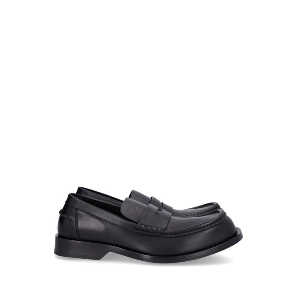 Loewe Men Bobine Moccasin In Shiny Calfskin